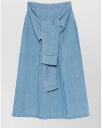 Fabiana Filippi - Cotton A-Line Maxi Skirt - Lyst