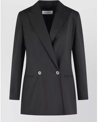 Max Mara - Bikini Virgin Wool Double Breasted Blazer - Lyst