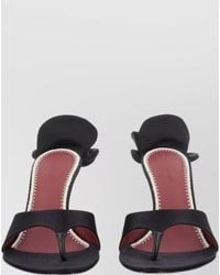 Magda Butrym - Silk Thong Heel Sandals - Lyst
