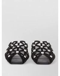 Ash - Leather Slides - Lyst