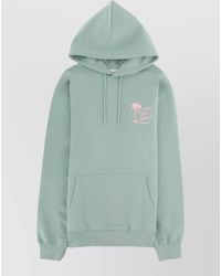 Drole de Monsieur - Palm Trees Slogan Hooded Sweatshirt - Lyst
