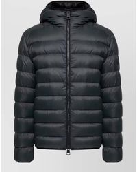 Moncler - Alrai Hooded Long Sleeve Quilted Coat - Lyst
