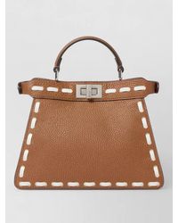 Fendi - Peekaboo Iseeu Tote Bag Top Handle Strap - Lyst