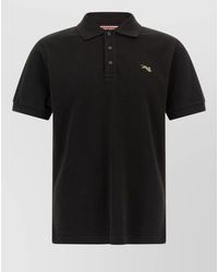 KENZO - Cotton Piqué Slim-Fit Short-Sleeve Polo Shirt - Lyst