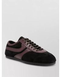 Dries Van Noten - Leather Low-Top Sneakers - Lyst
