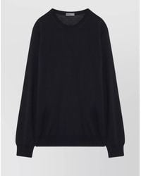 Drumohr - Wool Crew Neck Sweater - Lyst