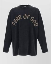Fear Of God - Fg 9 Crew Neck Graphic Print Sweater - Lyst