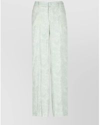 PT Torino - Wide-Leg Palazzo Trousers With Elastic Waist - Lyst