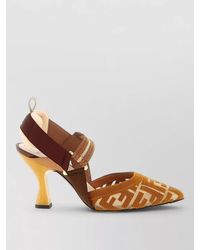 Fendi - Colibrì Slingback Pumps Pointed Toe Straps - Lyst