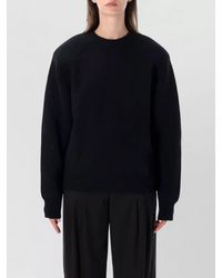 Frankie Shop - Lina Sweater Padded Shoulders Crew Neck - Lyst