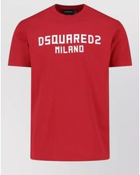 DSquared² - T-Shirts And Polos Cotton - Lyst