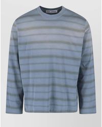 Our Legacy - Crew Neck Long Sleeve Striped T Shirt - Lyst