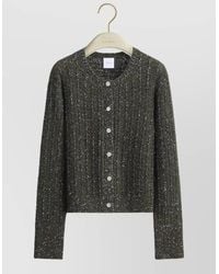 Dior - Sequin Knit Cardigan Jacket Long Sleeves - Lyst