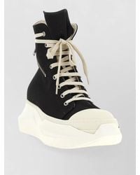Rick Owens - Cargo Abstract Sneaks High-Top Sneakers - Lyst