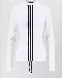 Y-3 - Long Sleeve Crew Neck Knit Top - Lyst