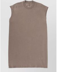 Rick Owens - Cotton Long-Length Sleeveless Tank Top - Lyst