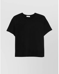 TOTEME - Crew Neck Short Sleeve T-Shirt - Lyst