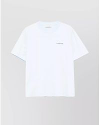 Lanvin - Crew Neck T-Shirt Short Sleeves - Lyst