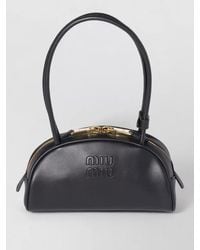Miu Miu - Beau Small Leather Shoulder Bag - Lyst
