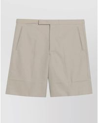 Prada - Tailored Pants Button Detail Back Pocket - Lyst