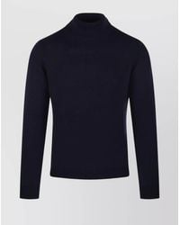 Roberto Collina - Merino Wool Ribbed Turtleneck Sweater - Lyst