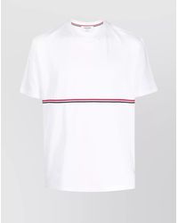 Thom Browne - Striped Slim-Fit T-Shirt - Lyst