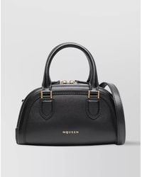 McQueen - Top Handle Shoulder Bags With-Tone Hardware - Lyst