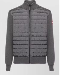 Canada Goose - Wool Quilted Zip-Up Jacket - Lyst