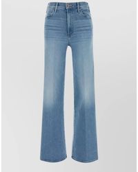 Mother - Stretch Denim The Hustler Roller Sneak Jeans - Lyst
