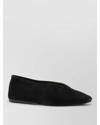 Manebí - Suede Ballet Flats Round Toe Design - Lyst