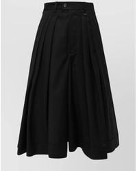 Vivienne Westwood - Virgin Wool Mid-Rise Wide-Leg Culottes - Lyst