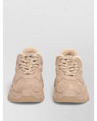 Ash - Fur Detail Sneaker Chunky Sole Design - Lyst