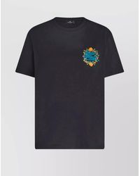 Etro - Embroidered Cotton Short-Sleeve T-Shirt - Lyst