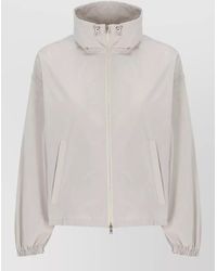 Herno - Short Jacket Long Sleeves High Neck - Lyst