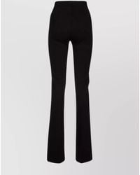 Pinko - High-Rise Flared Trousers - Lyst