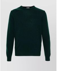 Woolrich - Long Sleeve Ribbed Crewneck Knit Sweater - Lyst