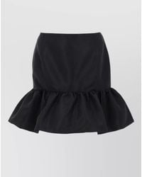 Nina Ricci - Midi Skirt Featuring Ruffled Hem Detail - Lyst