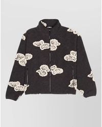 Autry - Jacquard Paisley Puffer Jacket - Lyst