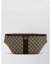Gucci - Printed Canvas Belt Bag - Lyst