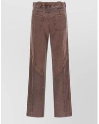 The Attico - Front Split Track Pants - Lyst