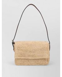 Manebí - Shoulder Bag Woven Texture Adjustable Strap - Lyst