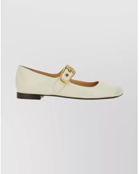 Chloé - Leather Polly Ballerina Shoes - Lyst