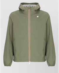 K-Way - Hooded Waterproof Raincoat - Lyst