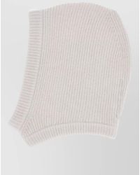 Rick Owens - Casual Stretch Fit Ribbed Texture Hat - Lyst