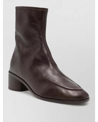 Hereu - Juliol Leather Lace Up Ankle Boots - Lyst
