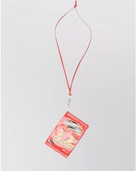 Balenciaga - Graphic Print Wallets With Keyring And Lanyard - Lyst
