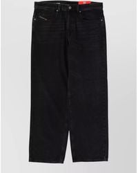 DIESEL - Denim Relaxed-Fit Straight-Leg Jeans - Lyst