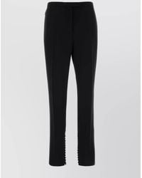 Dries Van Noten - High-Rise Straight-Leg Tailored Trousers - Lyst