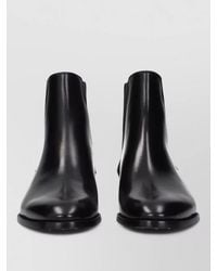 Celine - Leather Chelsea Boots - Lyst
