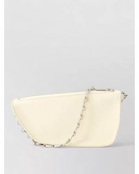 Burberry - Micro Shield Wallet Chain Shoulder Bag Leather - Lyst